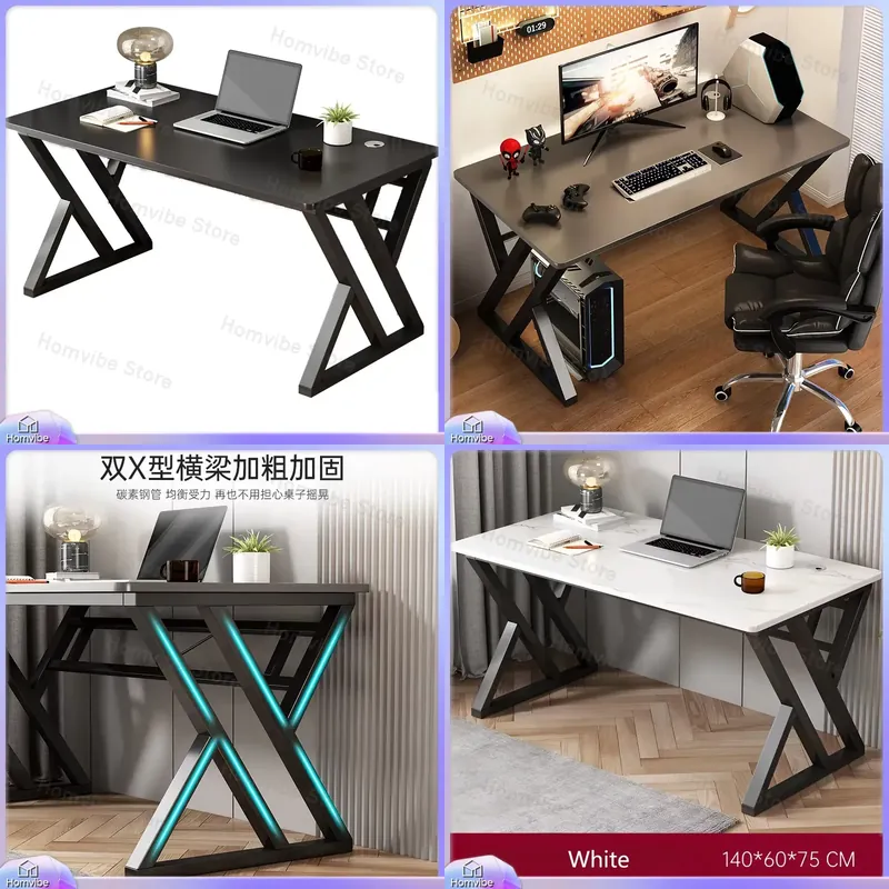 현대적인 미니멀리스트 컴퓨터 책상 (홈 오피스, 게임, - Desk Setup L Shaped 리뷰 및 가격