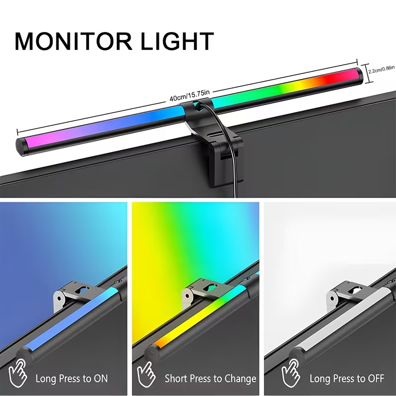 모니터 라이트 바 RGB 라이트바 분위기 조명 USB  - Setup Desk Monitor 리뷰 및 가격