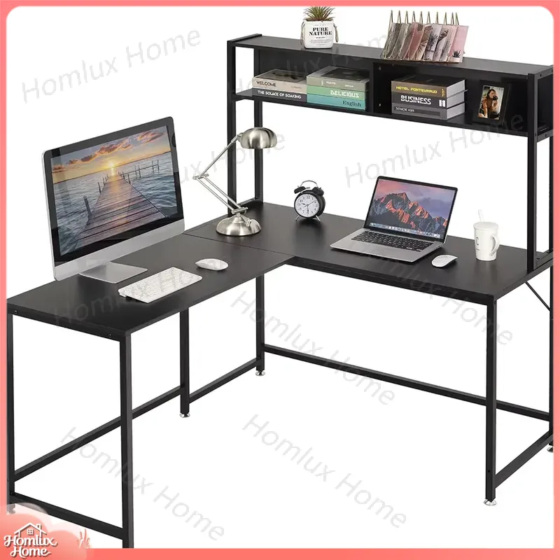 헤비 듀티 게이밍 데스크 (RGB 조명 포함) - 홈  - Desk Setup L Shaped 리뷰 및 가격