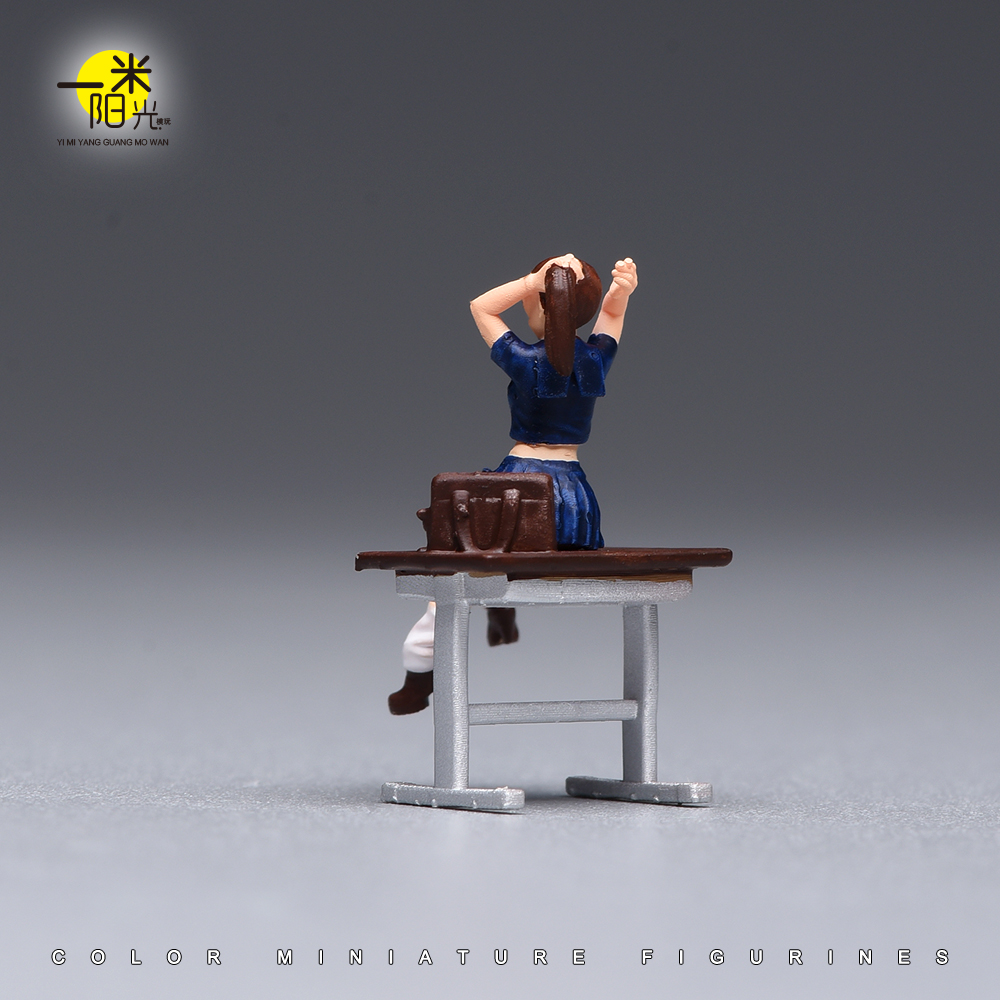 페인트칠된 미니어처, 1/87, 1/64 스케일, 일본 - Desk Setup With Tv 리뷰 및 가격