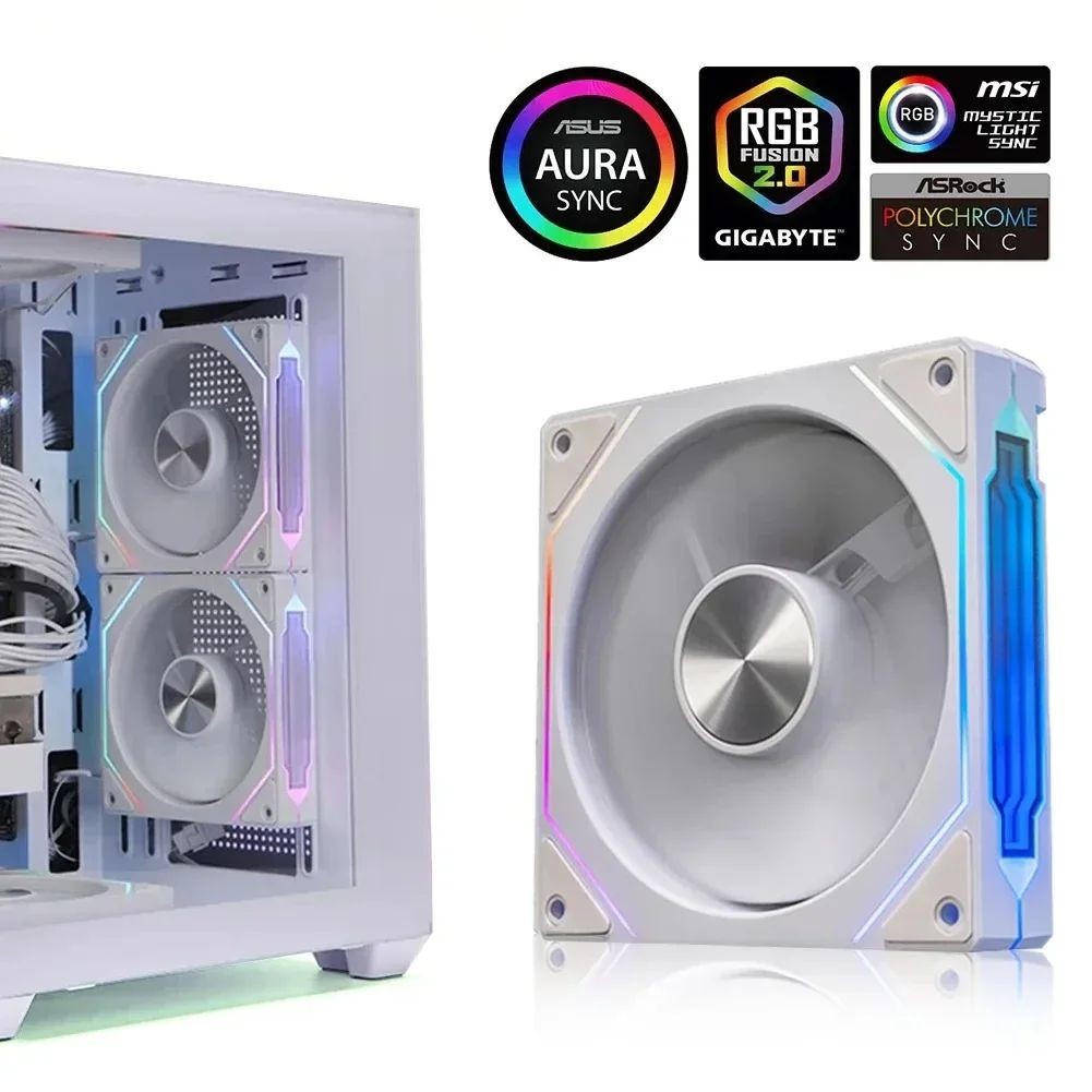 LDPCSJ 프리즘 4 RS 120mm 4핀 PWM A - Desk Setup Lamp 리뷰 및 가격