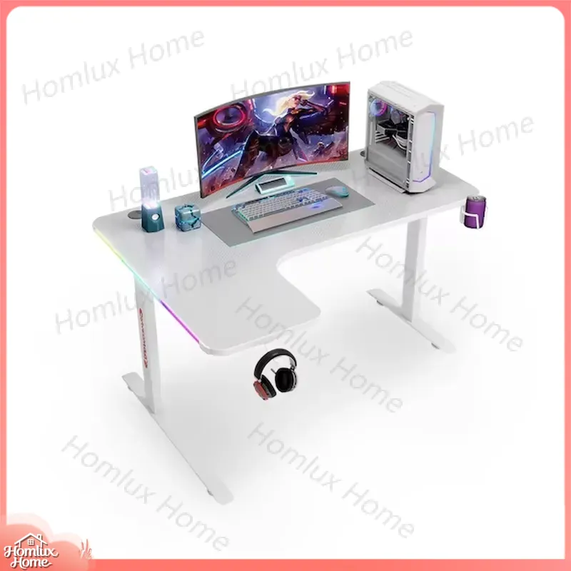 대형 L자형 RGB LED 게이밍 책상 높이 조절 가능 - Desk Setup L Shaped 리뷰 및 가격