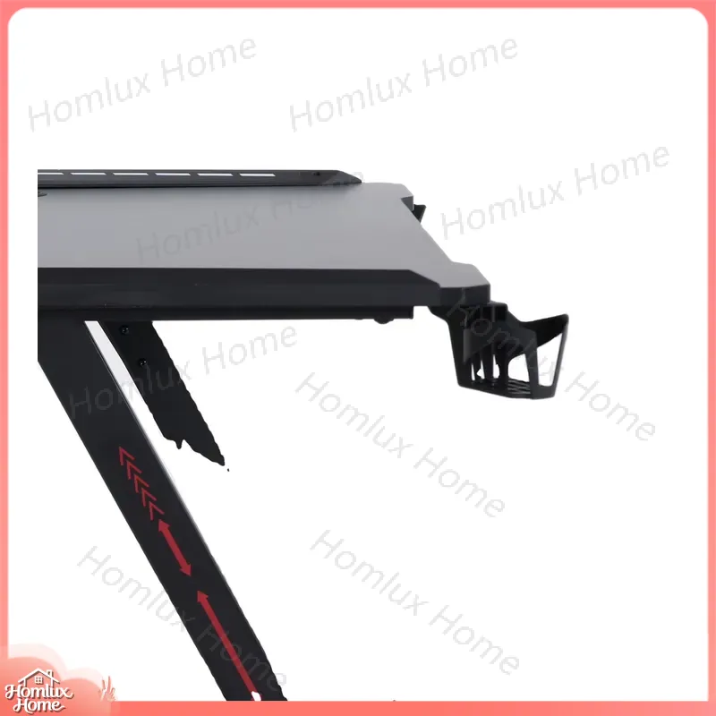 L자형 컴퓨터 책상, 나무와 금속 소재의 LED 조명이 - Desk Setup L Shaped 리뷰 및 가격