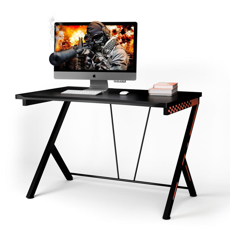 현대적인 인체공학적 컴퓨터 책상, 금속 프레임이 있는  - Desk Setup L Shaped 리뷰 및 가격