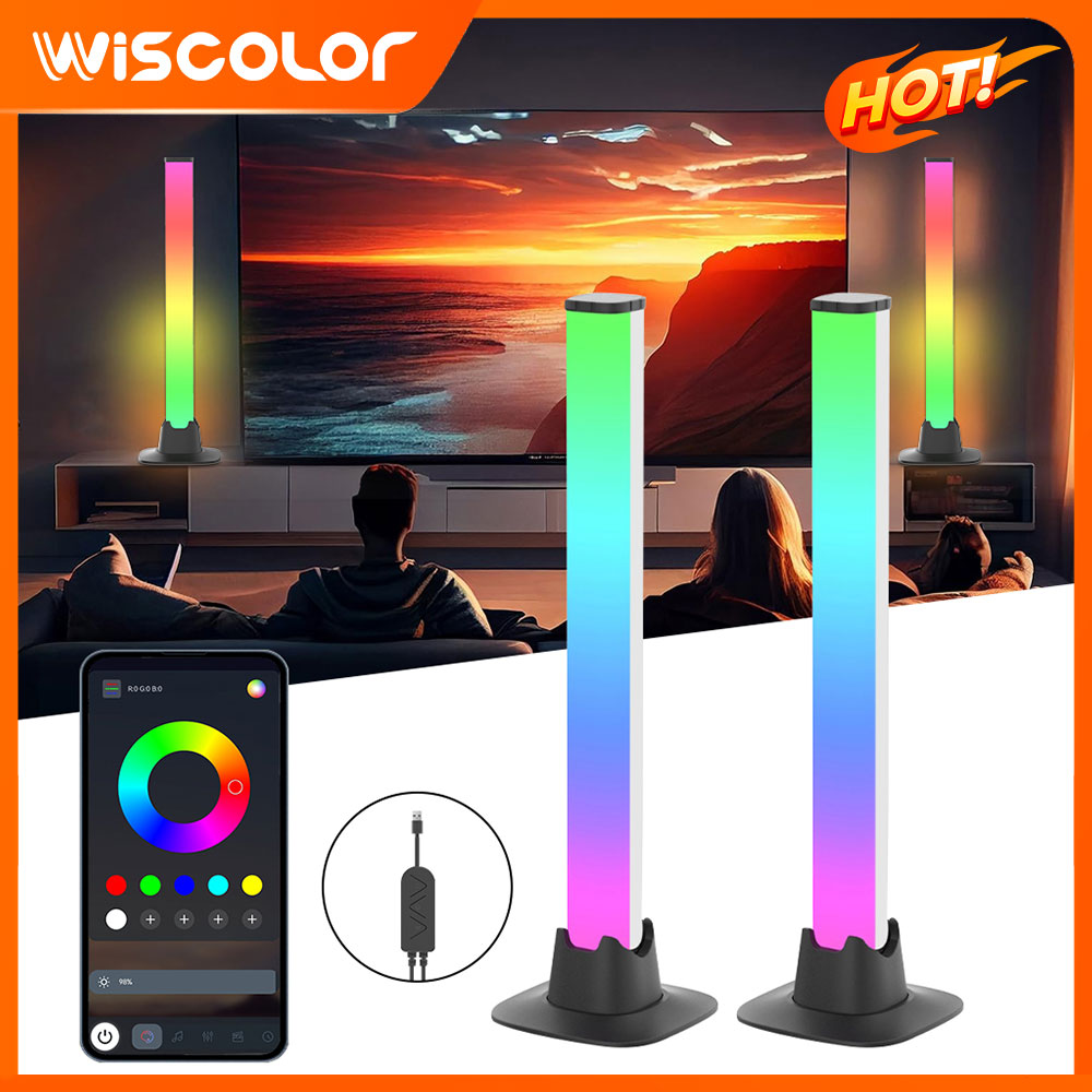 TV 백라이트, 스마트 RGB LED 조명 바, 분위기 - Desk Setup With Tv 리뷰 및 가격