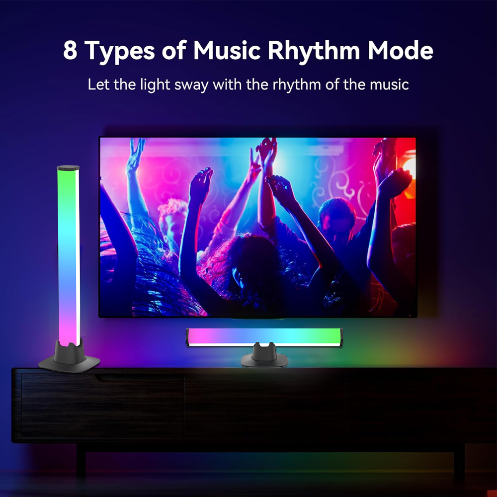 TV 백라이트, 스마트 RGB LED 조명 바, 분위기 - Desk Setup With Tv 리뷰 및 가격